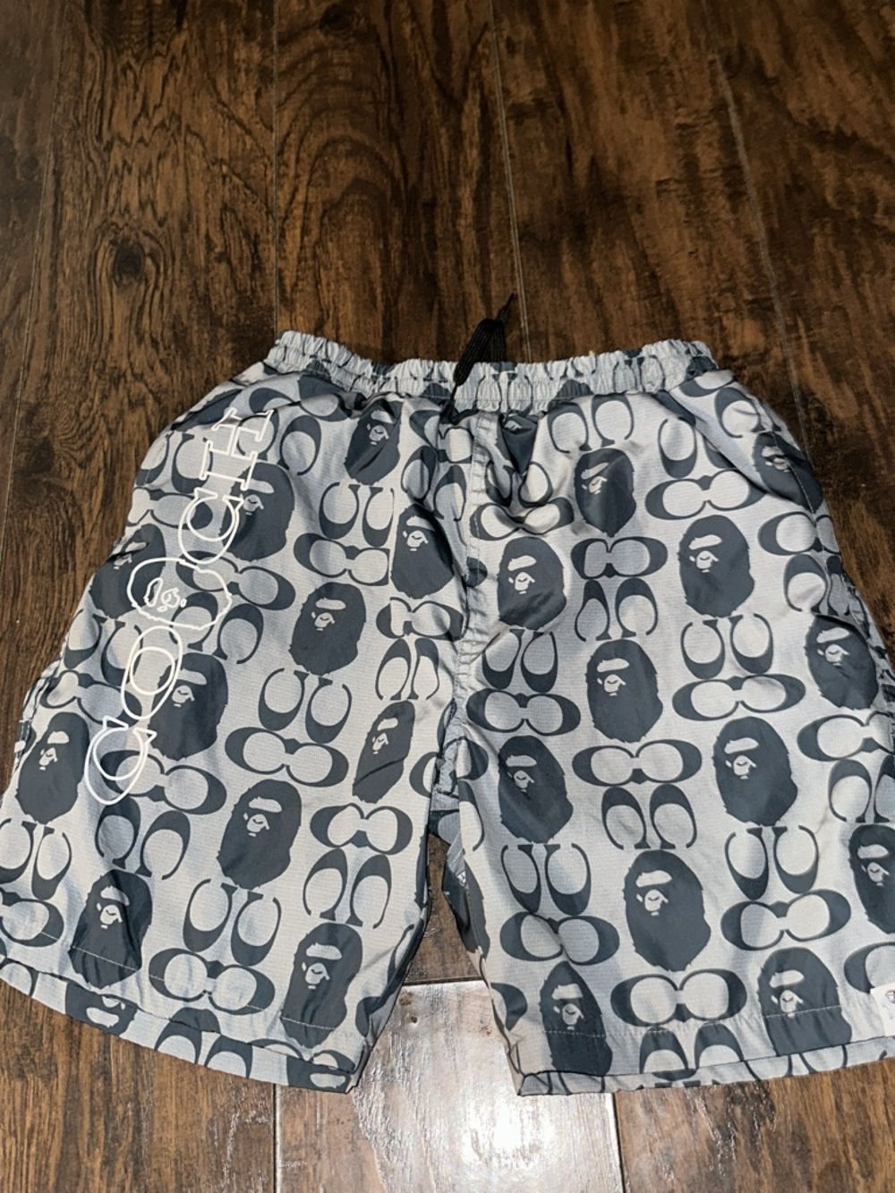 Bape X coach  authentic  designer shorts